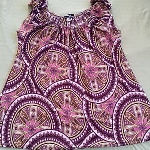 Rachel Rachel Lg Flowy Flirty  shirt